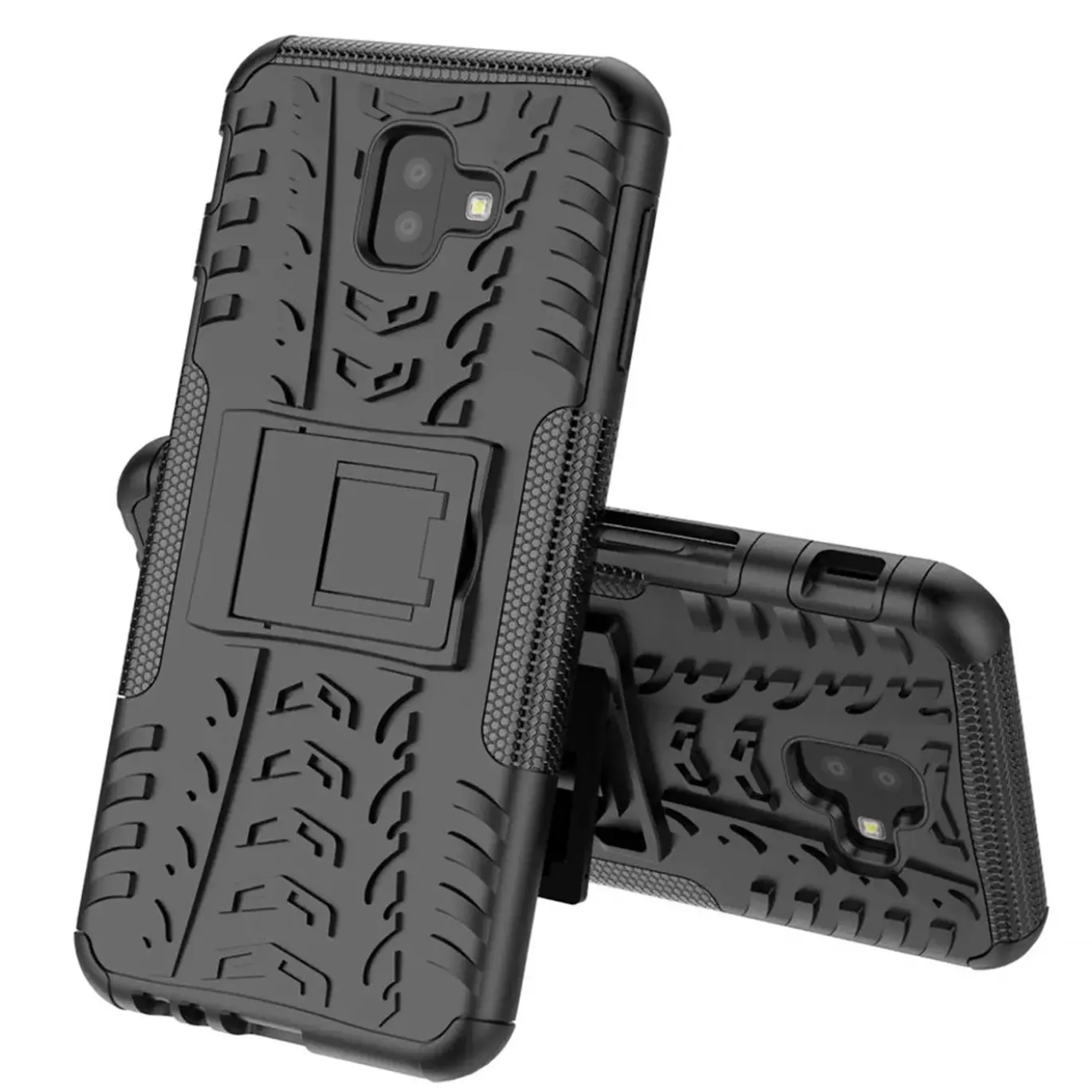 Samsung Galaxy J6 Plus - Outdoor Hülle 2-teiliges Schutzcase