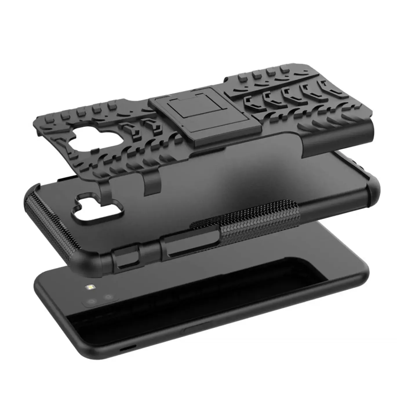 Samsung Galaxy J6 Plus - Outdoor Hülle 2-teiliges Schutzcase