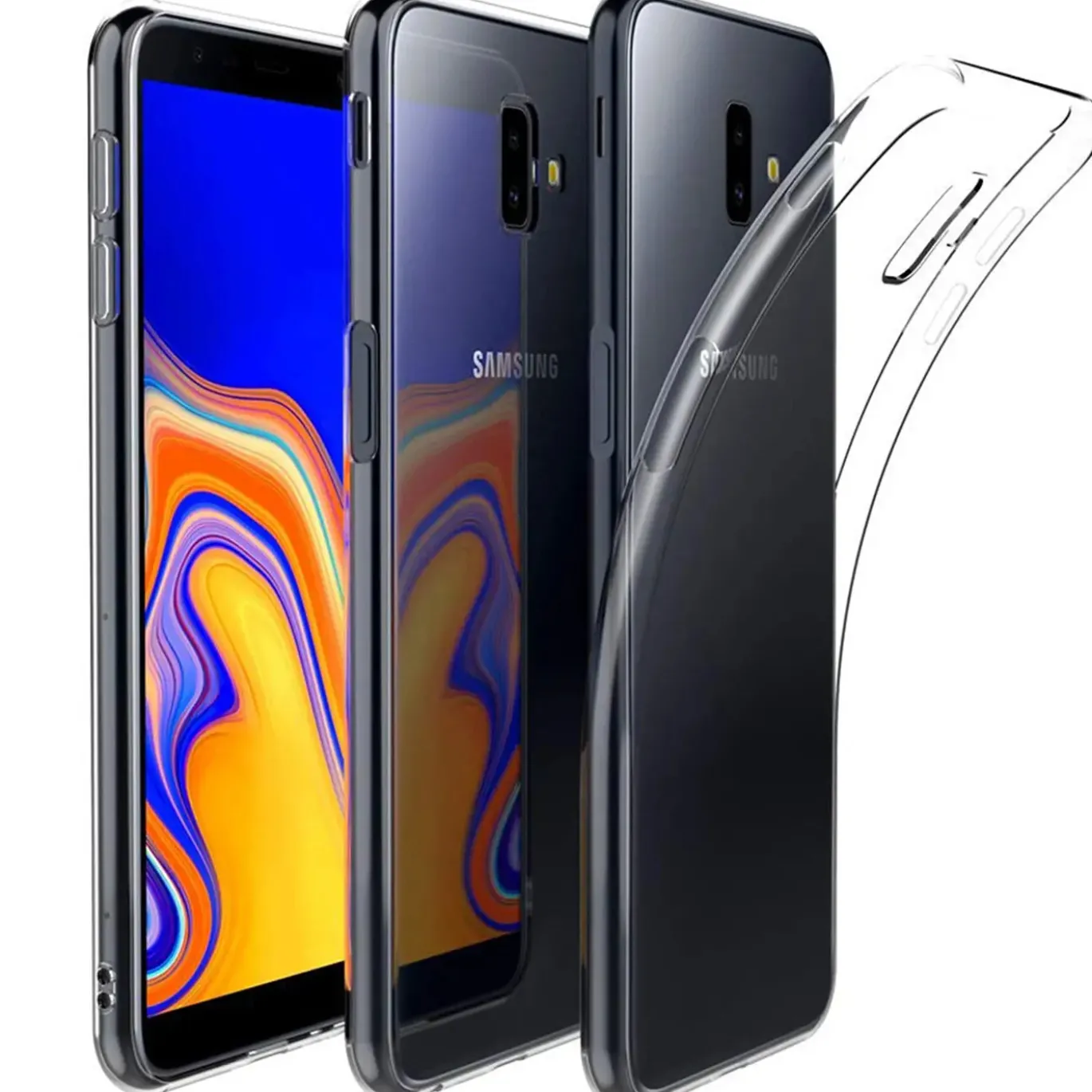 Samsung Galaxy J6 Plus - Slim Clear Case Hülle