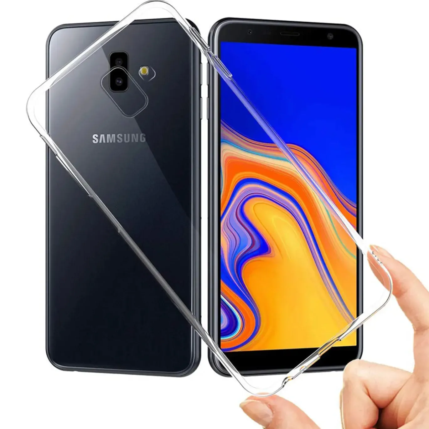 Samsung Galaxy J6 Plus - Slim Clear Case Hülle