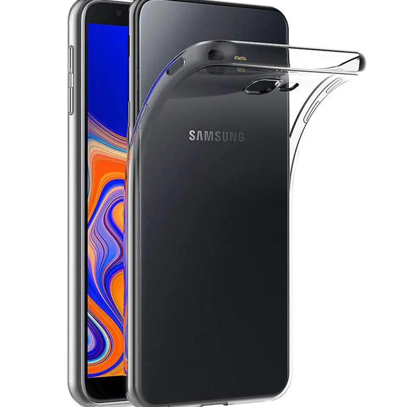 Samsung Galaxy J6 Plus - Slim Clear Case Hülle