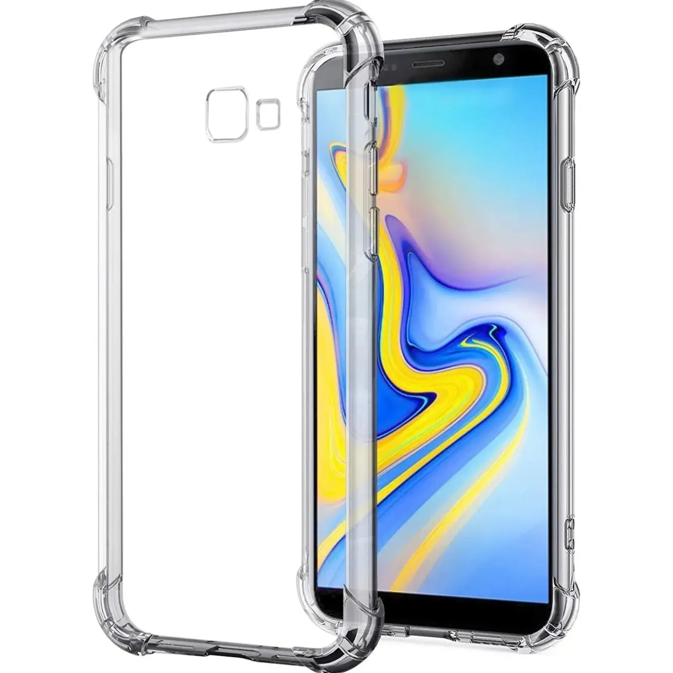 Samsung Galaxy J4 Plus - Stoßfestes Clear Case