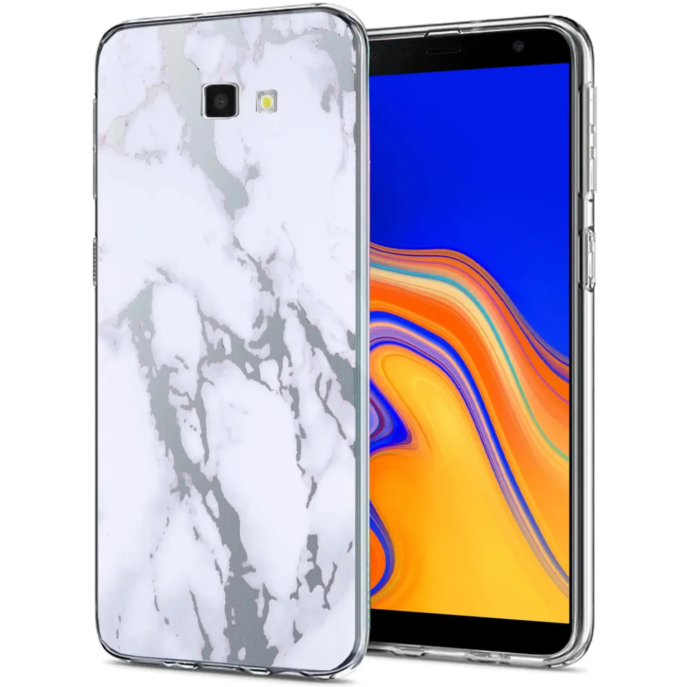 Samsung Galaxy J4 Plus - TPU Case mit Motivdruck