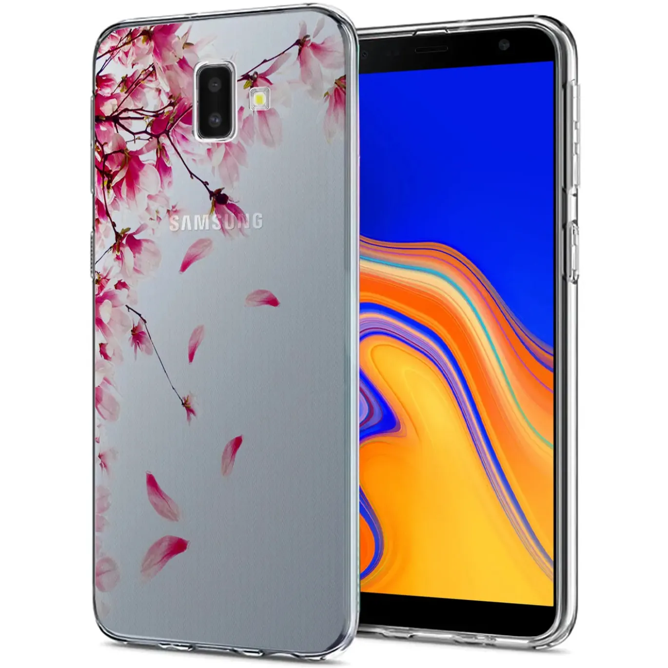 Samsung Galaxy J6 Plus - TPU Case mit Motivdruck