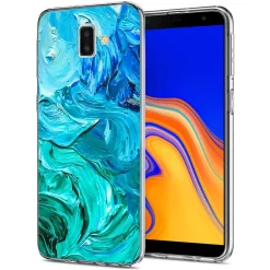 Samsung Galaxy J6 Plus - TPU Case mit Motivdruck