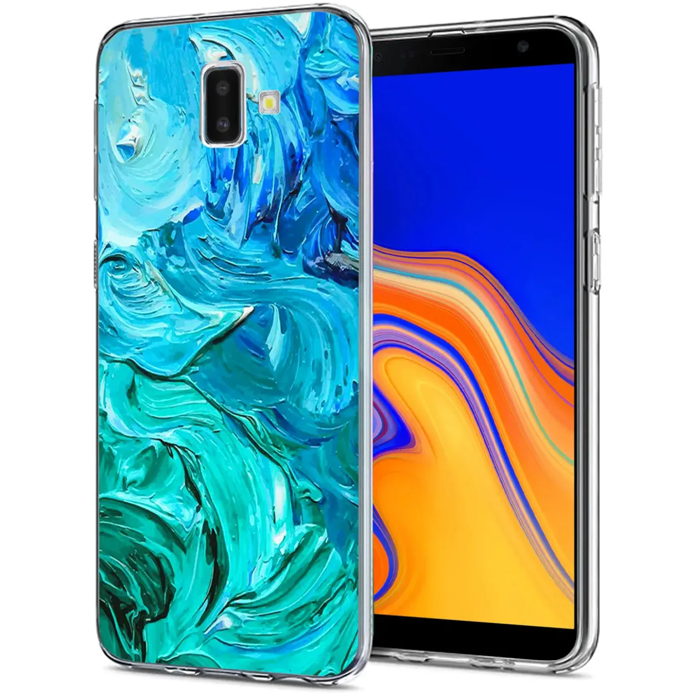 Samsung Galaxy J6 Plus - TPU Case mit Motivdruck