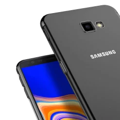Samsung Galaxy J4 Plus - Transparente Hülle mit Akzenten