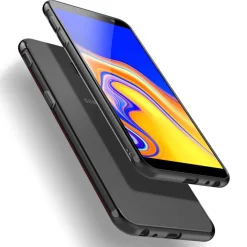 Samsung Galaxy J4 Plus - Transparente Hülle mit Akzenten