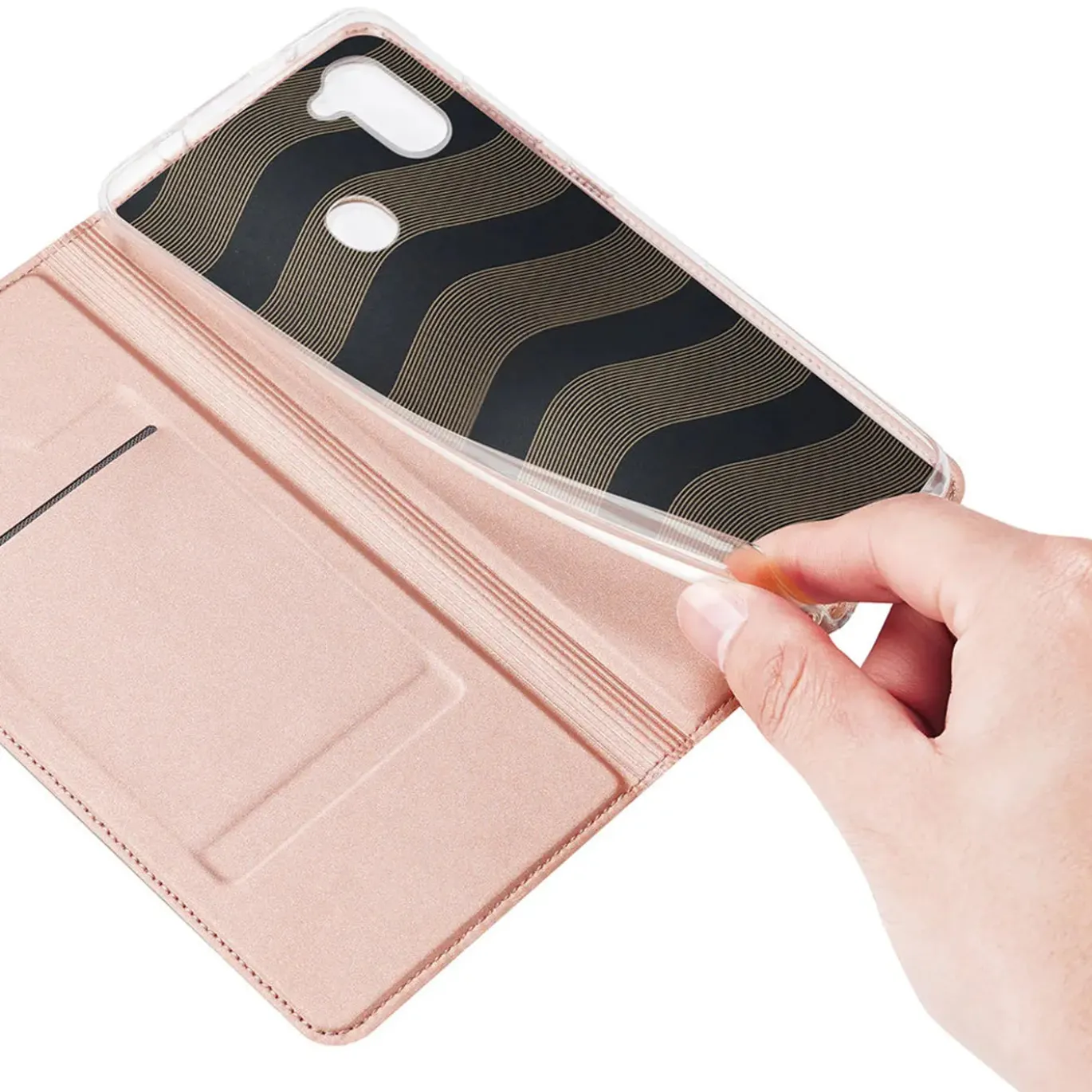 Samsung Galaxy M11 - Booklet Case mit Magnetverschluss