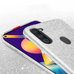 Samsung Galaxy M11 - Glitzer TPU Hülle