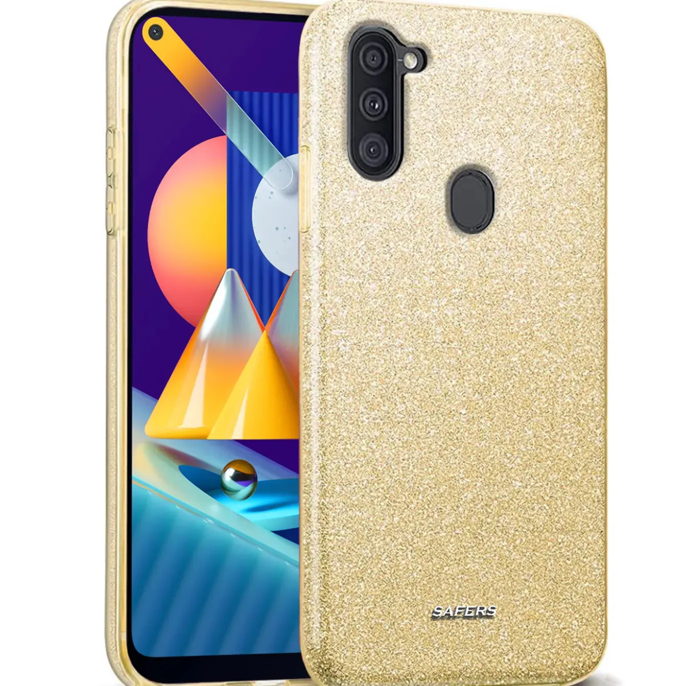 Samsung Galaxy M11 - Glitzer TPU Hülle
