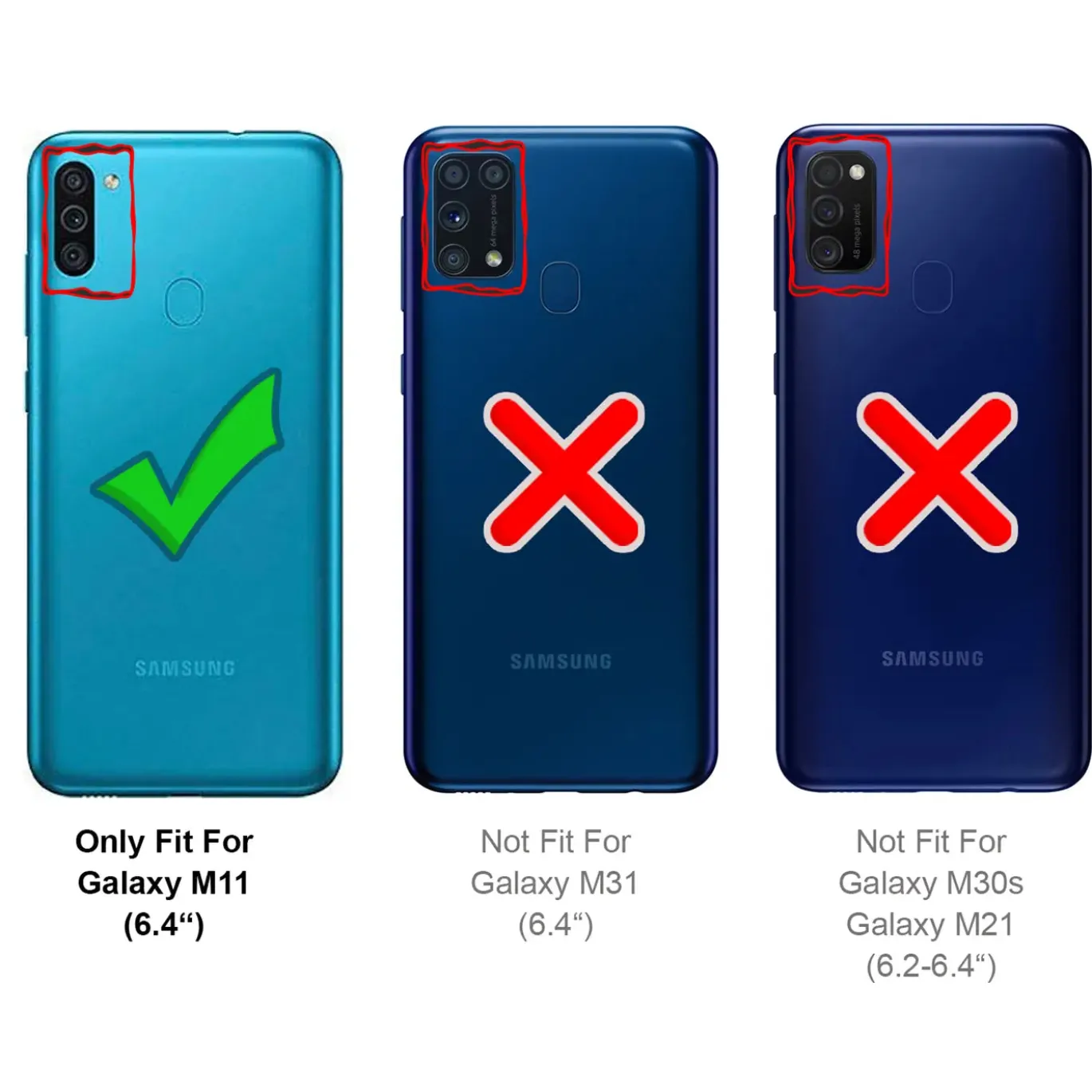 Samsung Galaxy M11 - Glitzer TPU Hülle