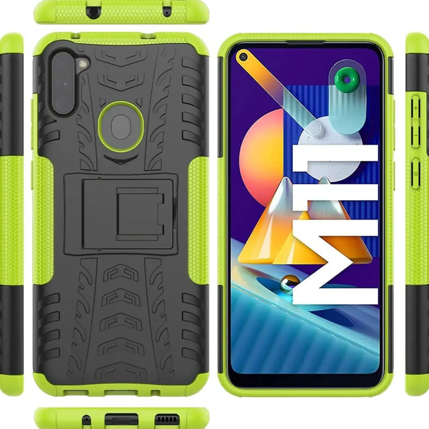 Samsung Galaxy M11 - Outdoor Hülle 2-teiliges Schutzcase