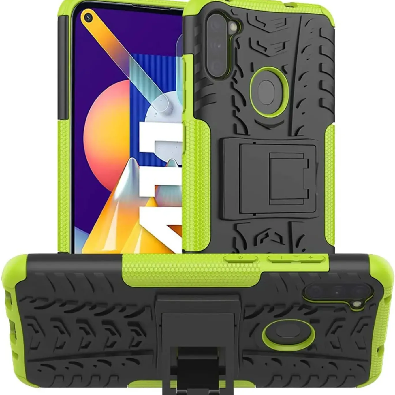 Samsung Galaxy M11 - Outdoor Hülle 2-teiliges Schutzcase