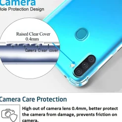 Samsung Galaxy M11 - Stoßfestes Clear Case