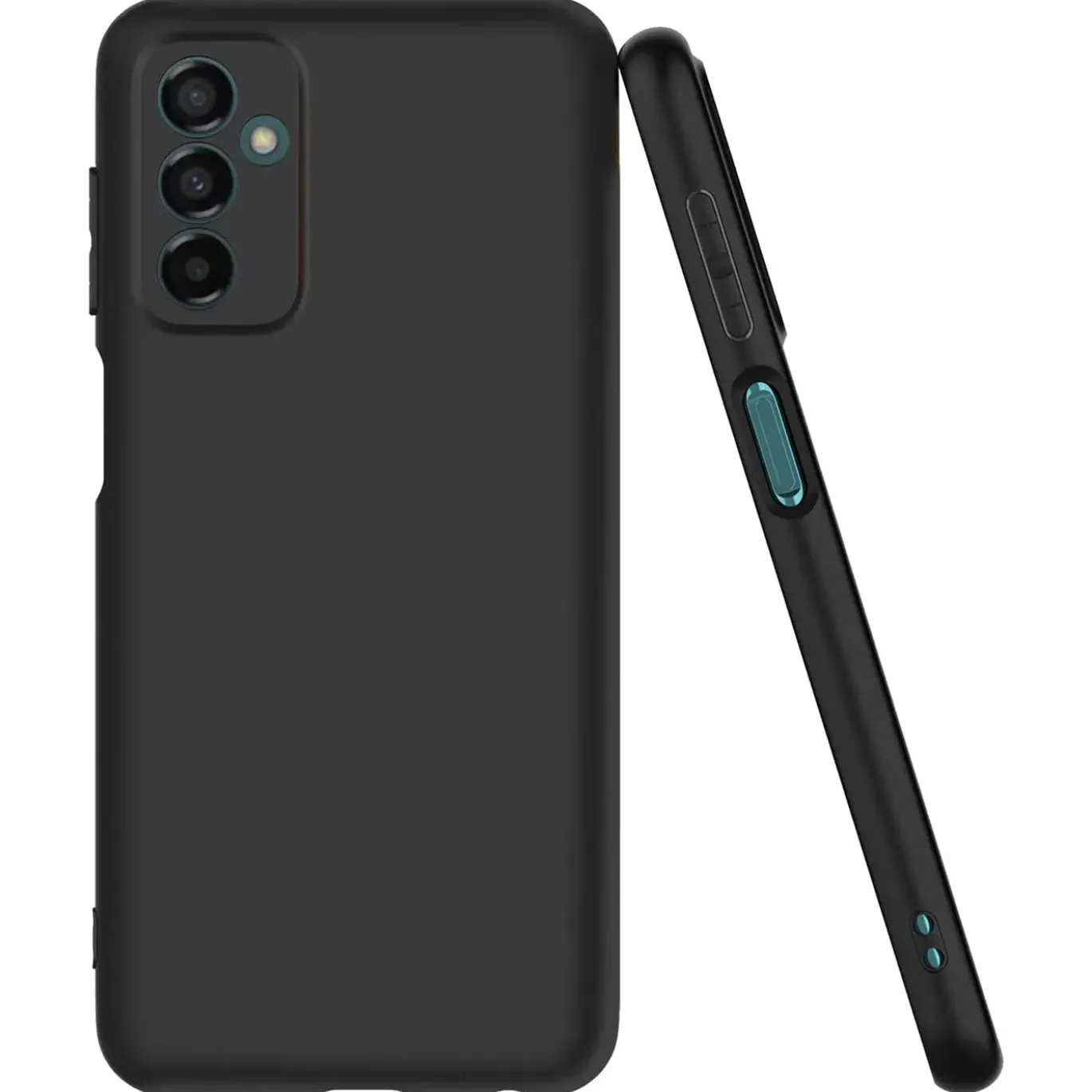 Samsung Galaxy M23 5G / M13 - Slim Silikon Backcover Schwarz