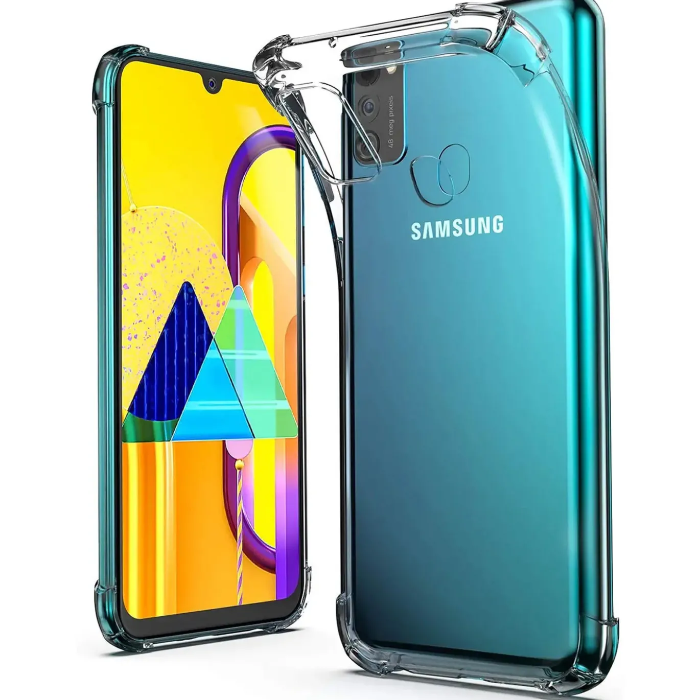 Samsung Galaxy M30s / M21 - Stoßfestes Clear Case