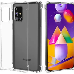 Samsung Galaxy M31s - Stoßfestes Clear Case