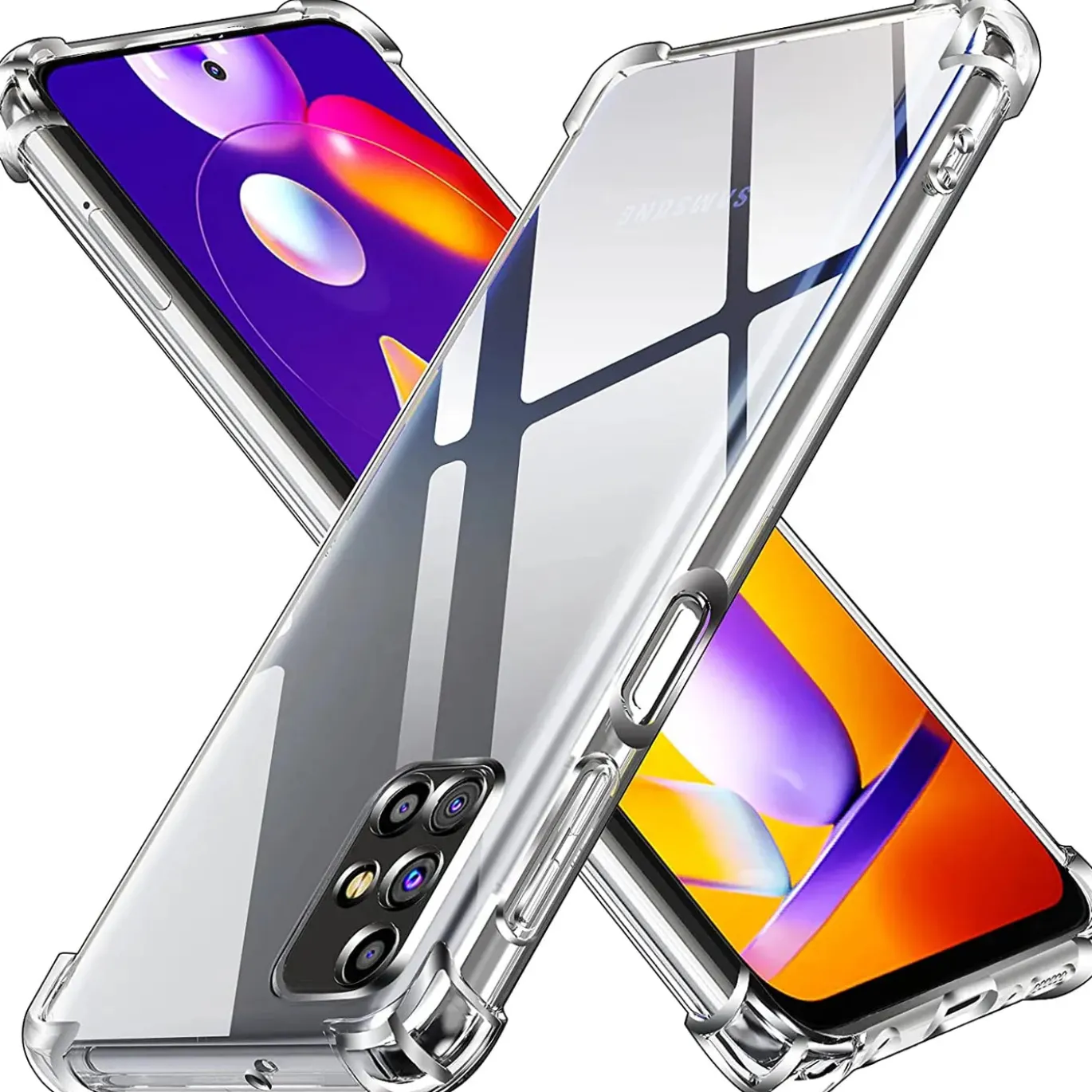 Samsung Galaxy M31s - Stoßfestes Clear Case