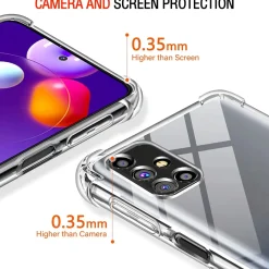 Samsung Galaxy M31s - Stoßfestes Clear Case