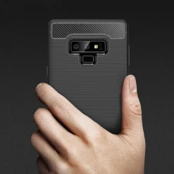 Samsung Galaxy Note 9 - Carbon Case Hülle, stoßfest