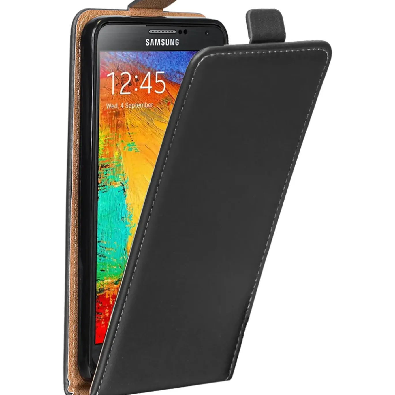 Samsung Galaxy Note 3 - Flip Hülle, horizontal klappbar