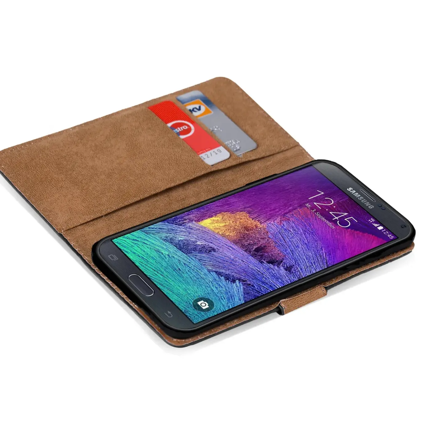 Samsung Galaxy Note 4 - Klapphülle mit Kartenfächern
