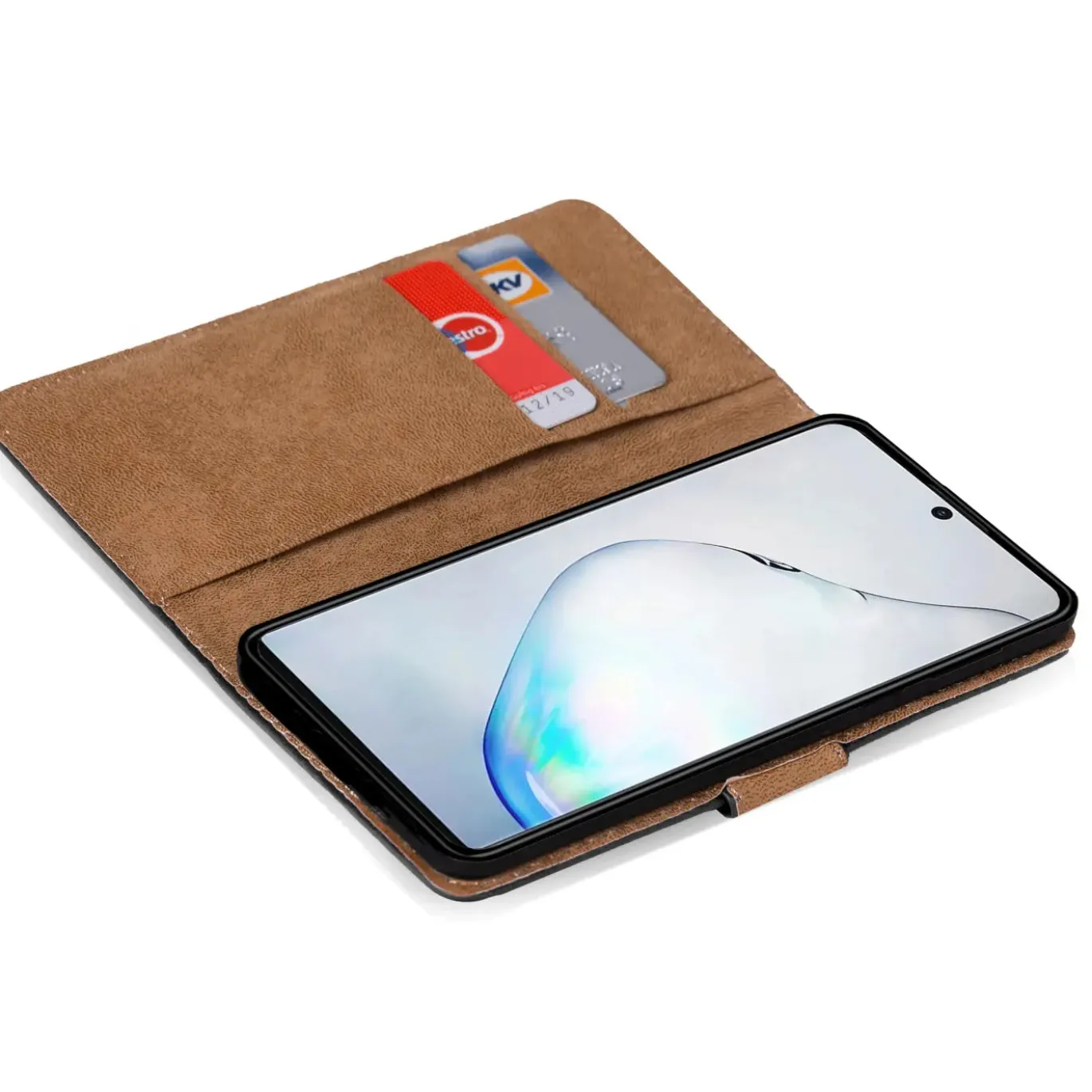Samsung Galaxy Note 10 - Klapphülle mit Kartenfächern