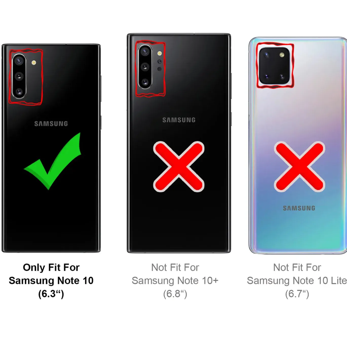 Samsung Galaxy Note 10 - Schlichte Handyhülle Schutz - Schlankes Design