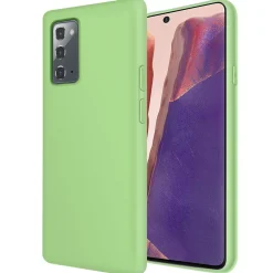 Samsung Galaxy Note 20 - Silikon Case mit Mikrofaser-Innenseite