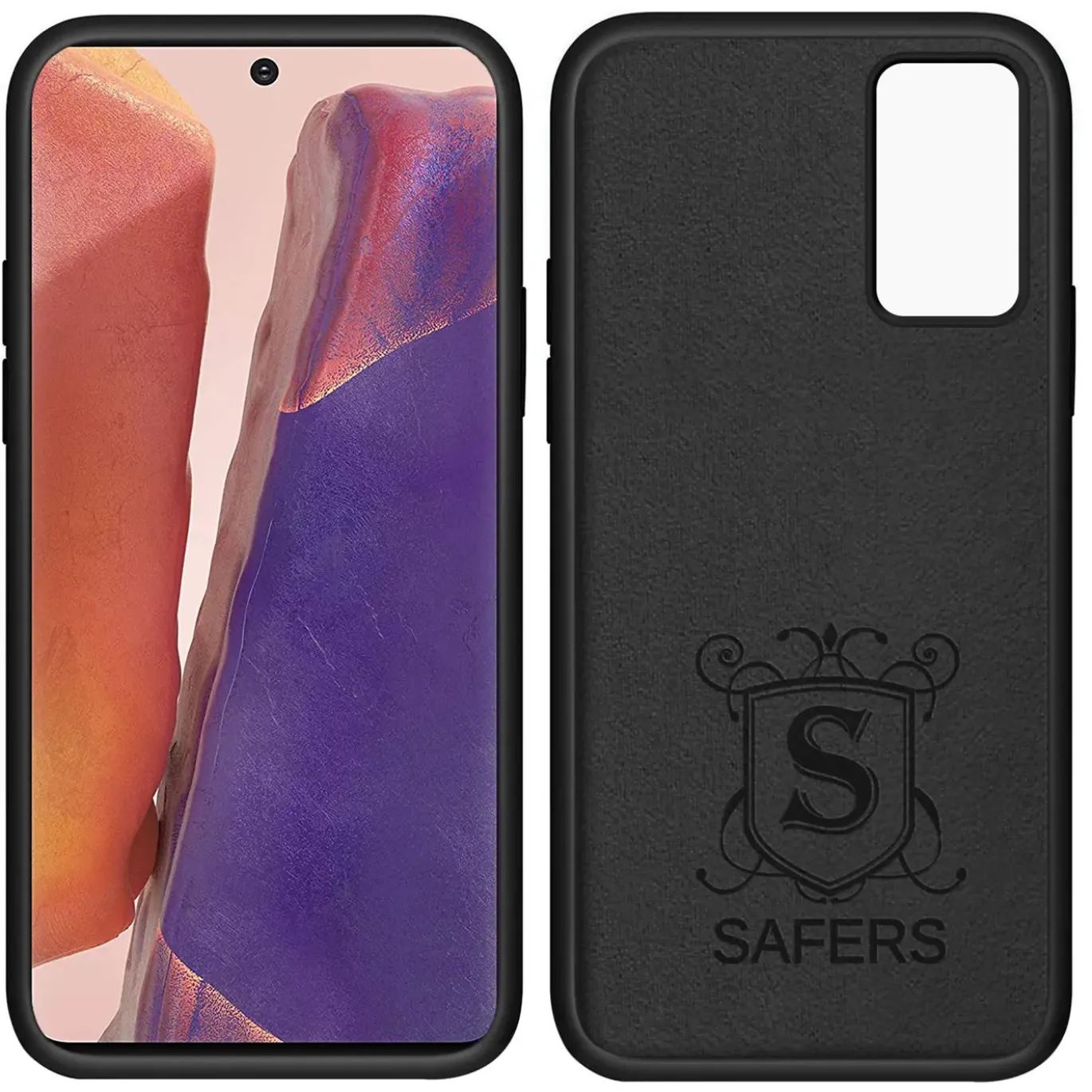 Samsung Galaxy Note 20 - Silikon Case mit Mikrofaser-Innenseite