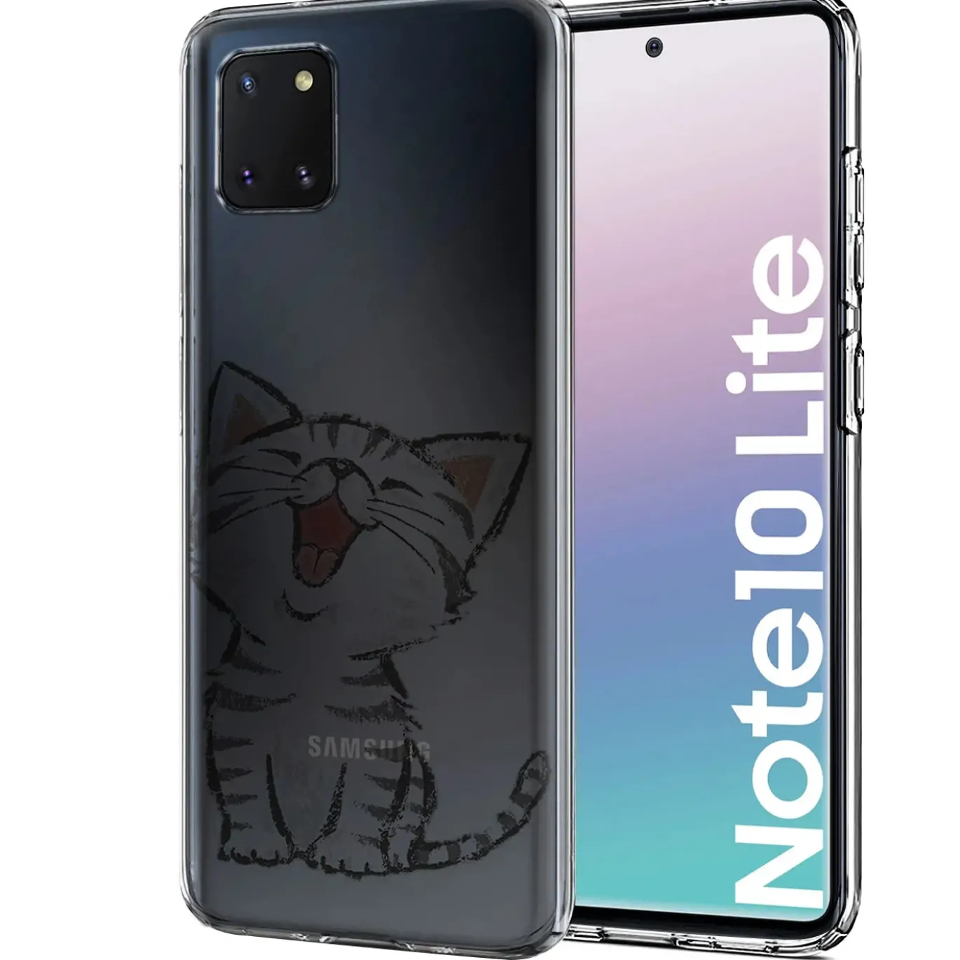 Samsung Galaxy Note 10 Lite - TPU Case mit Motivdruck