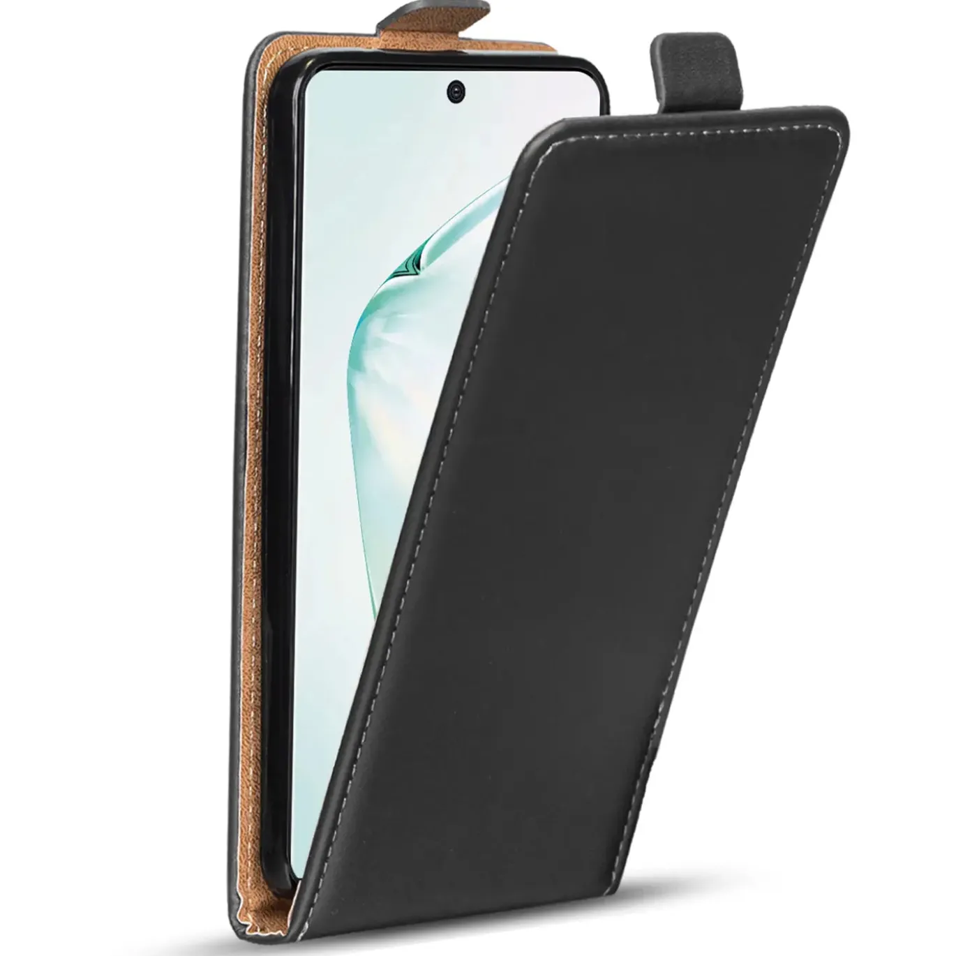 Samsung Galaxy Note 10 Plus - Flip Hülle, horizontal klappbar
