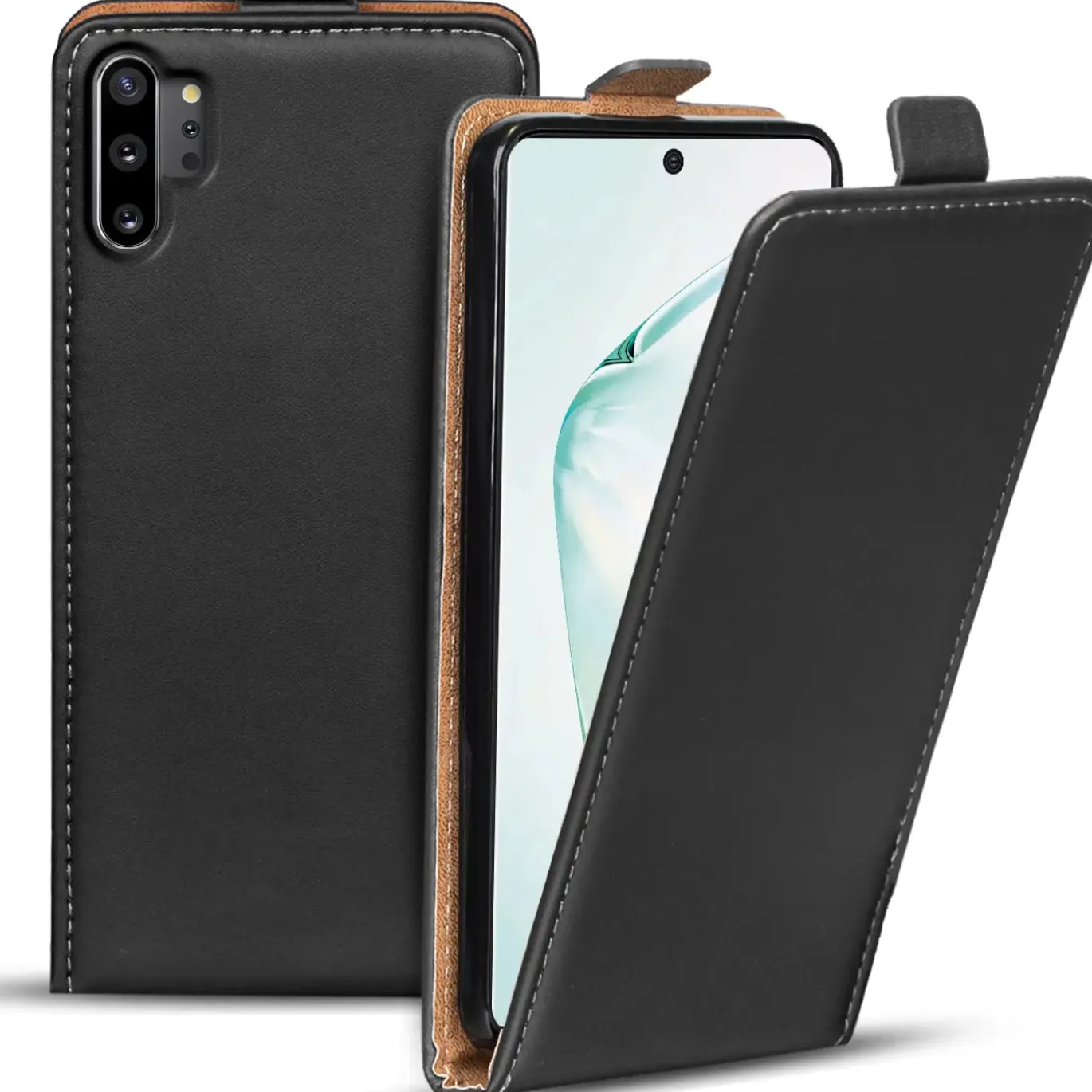 Samsung Galaxy Note 10 Plus - Flip Hülle, horizontal klappbar