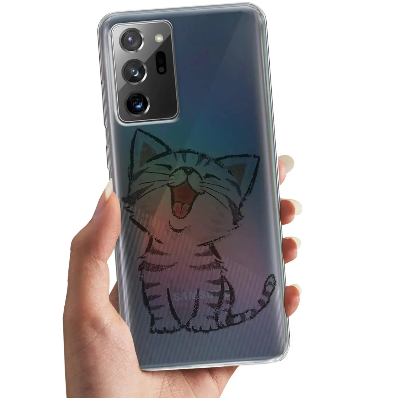 Samsung Galaxy Note 20 Ultra - TPU Case mit Motivdruck