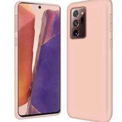 Samsung Galaxy Note 20 Ultra - Silikon Case mit Mikrofaser-Innenseite
