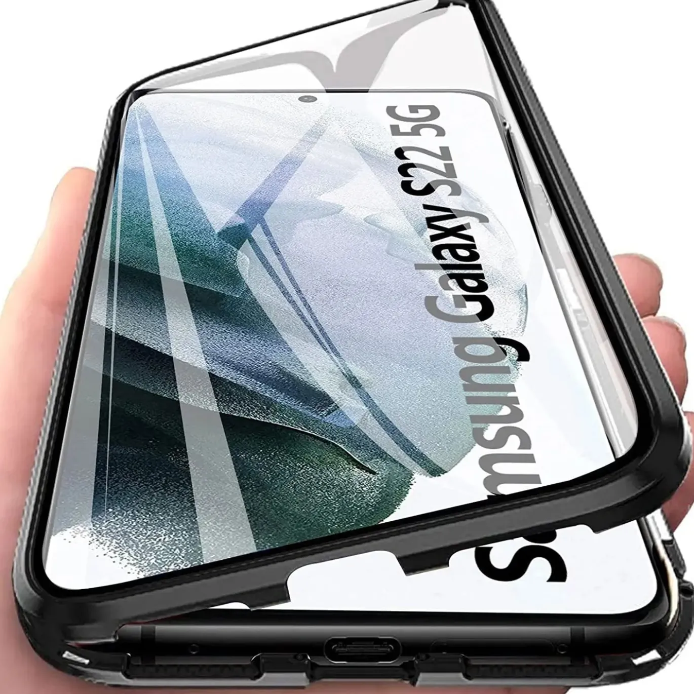 Samsung Galaxy S22 - 360° Glas Hülle mit Rundumschutz