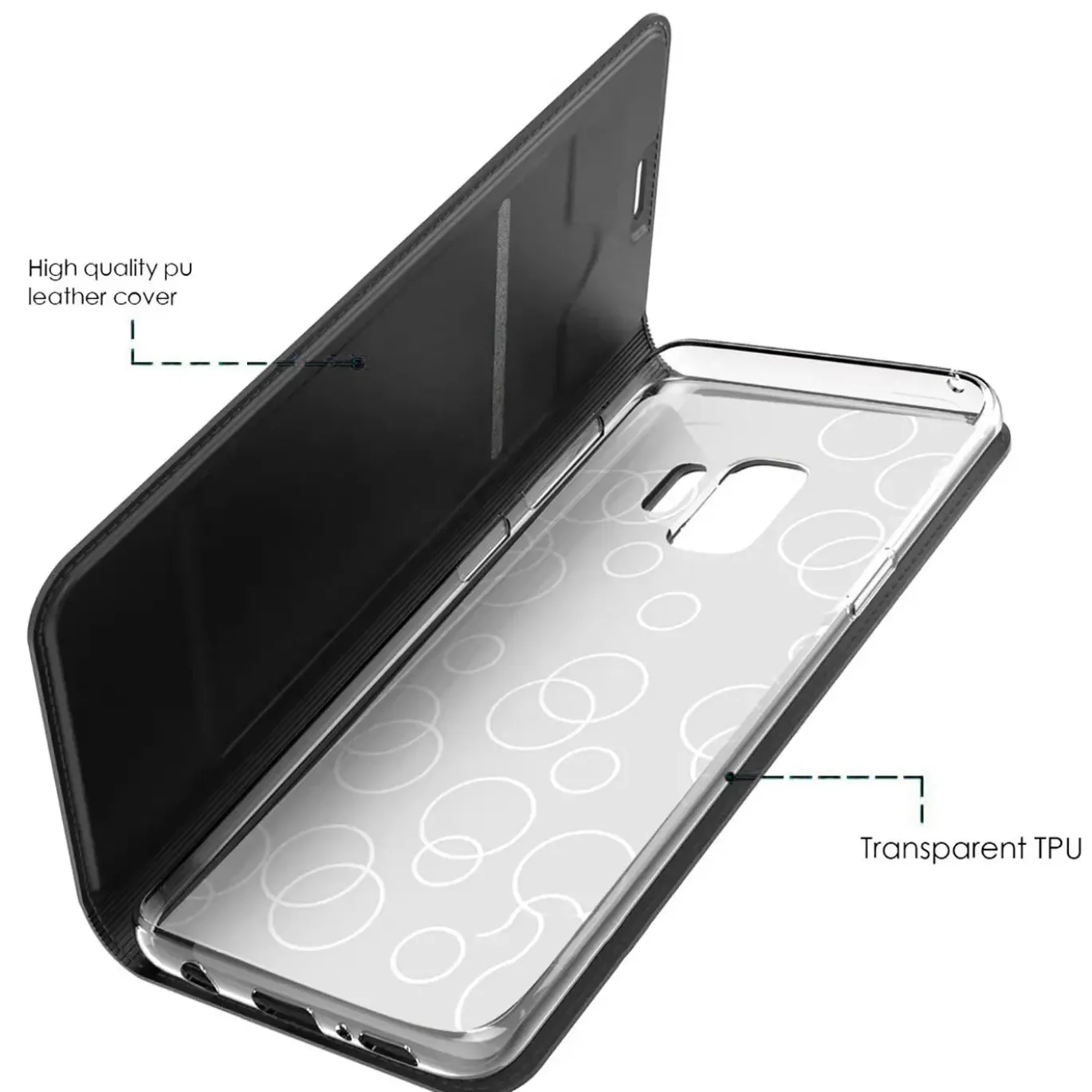 Samsung Galaxy S7 - Booklet Case mit Magnetverschluss