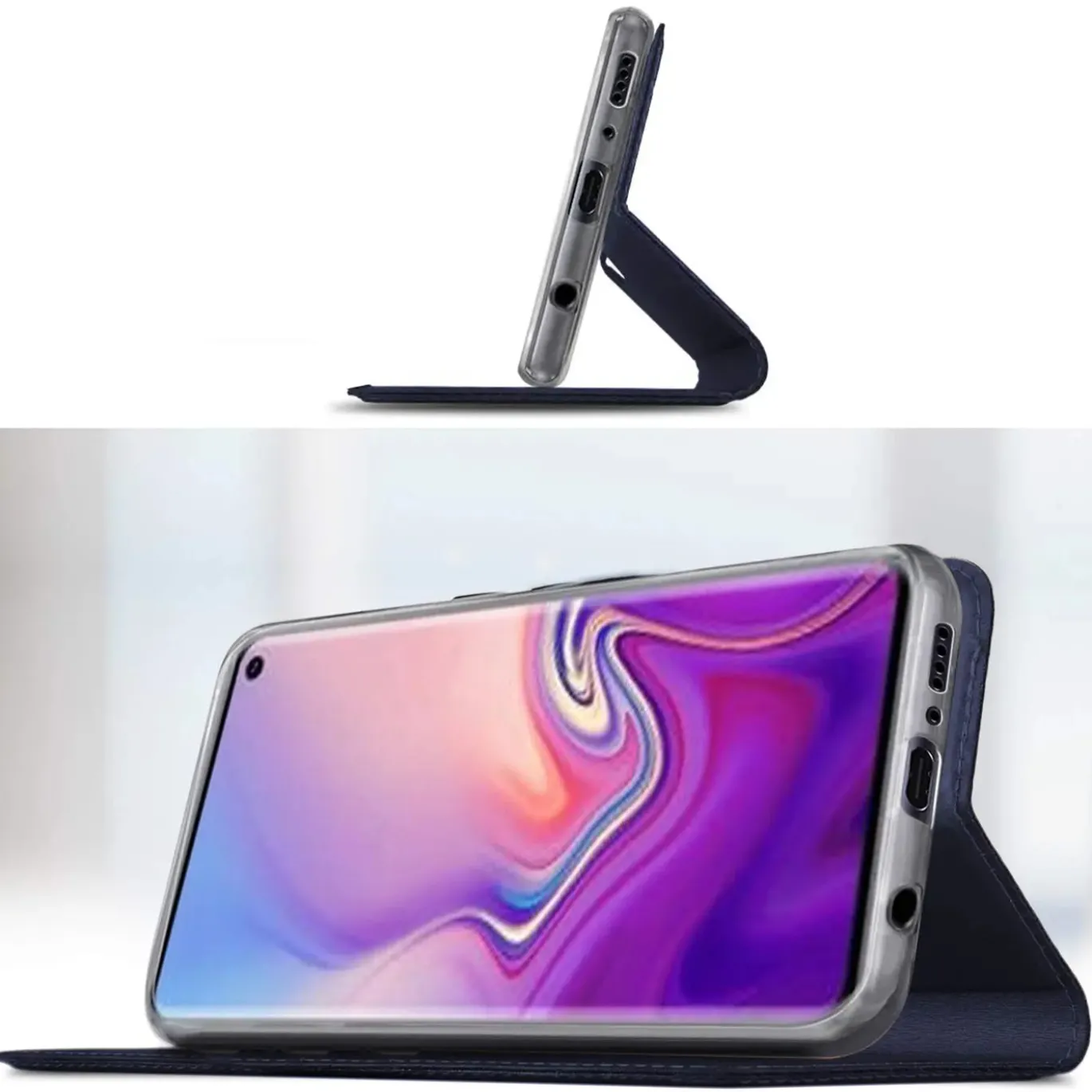 Samsung Galaxy S10 - Booklet Case mit Magnetverschluss