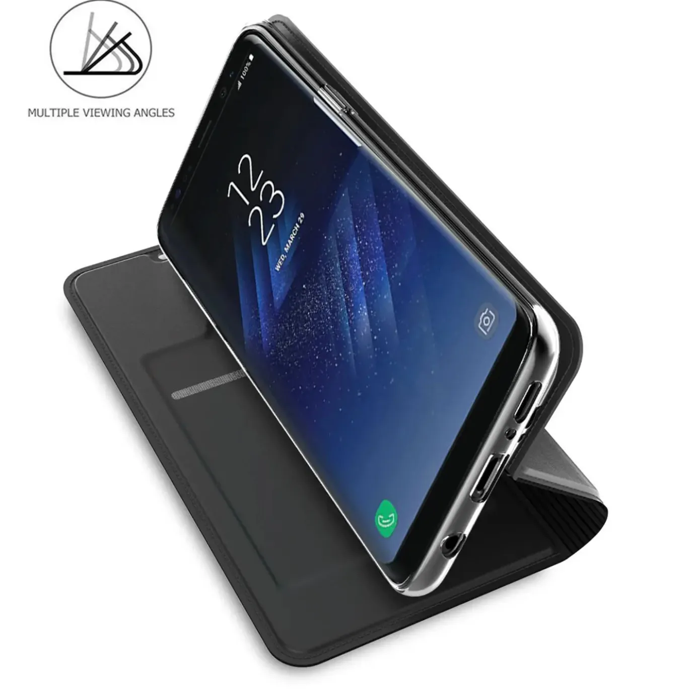 Samsung Galaxy S8 - Booklet Case mit Magnetverschluss
