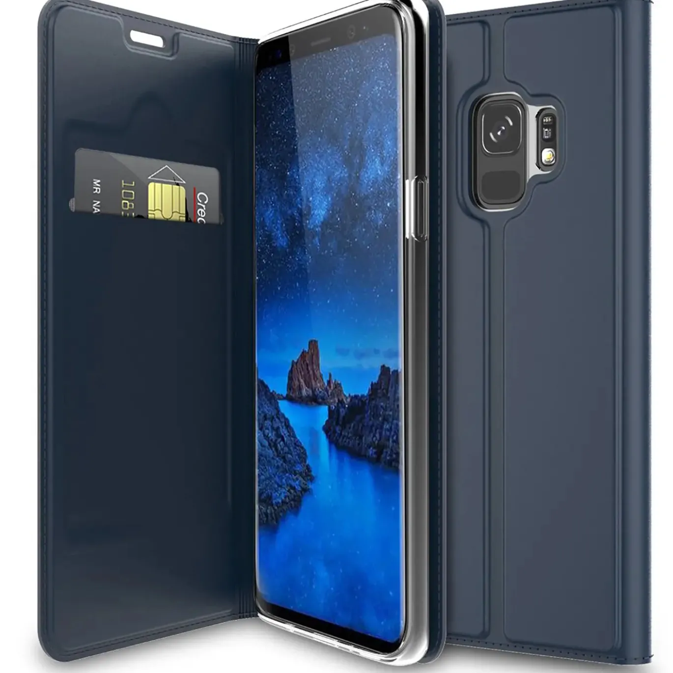 Samsung Galaxy S9 - Booklet Case mit Magnetverschluss