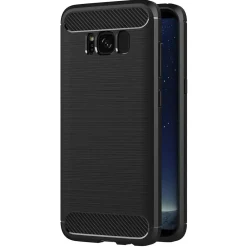 Samsung Galaxy S8 - Carbon Case Hülle, stoßfest