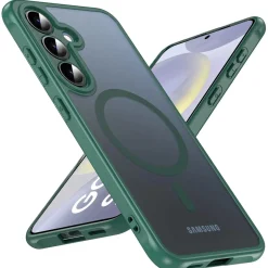 Samsung Galaxy S24 - Farbige MagSafe Hülle mit Kameraschutz