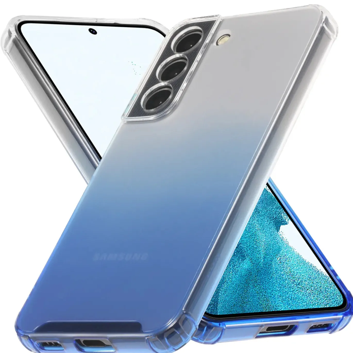 Samsung Galaxy S21 - Farbverlauf Hülle ultra dünn