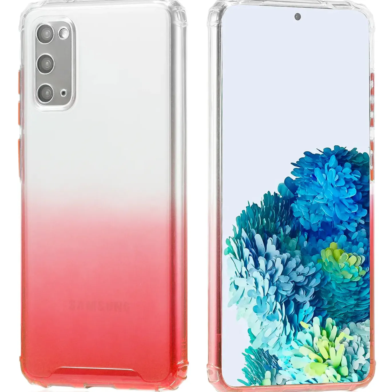 Samsung Galaxy S20 - Farbverlauf Hülle ultra dünn