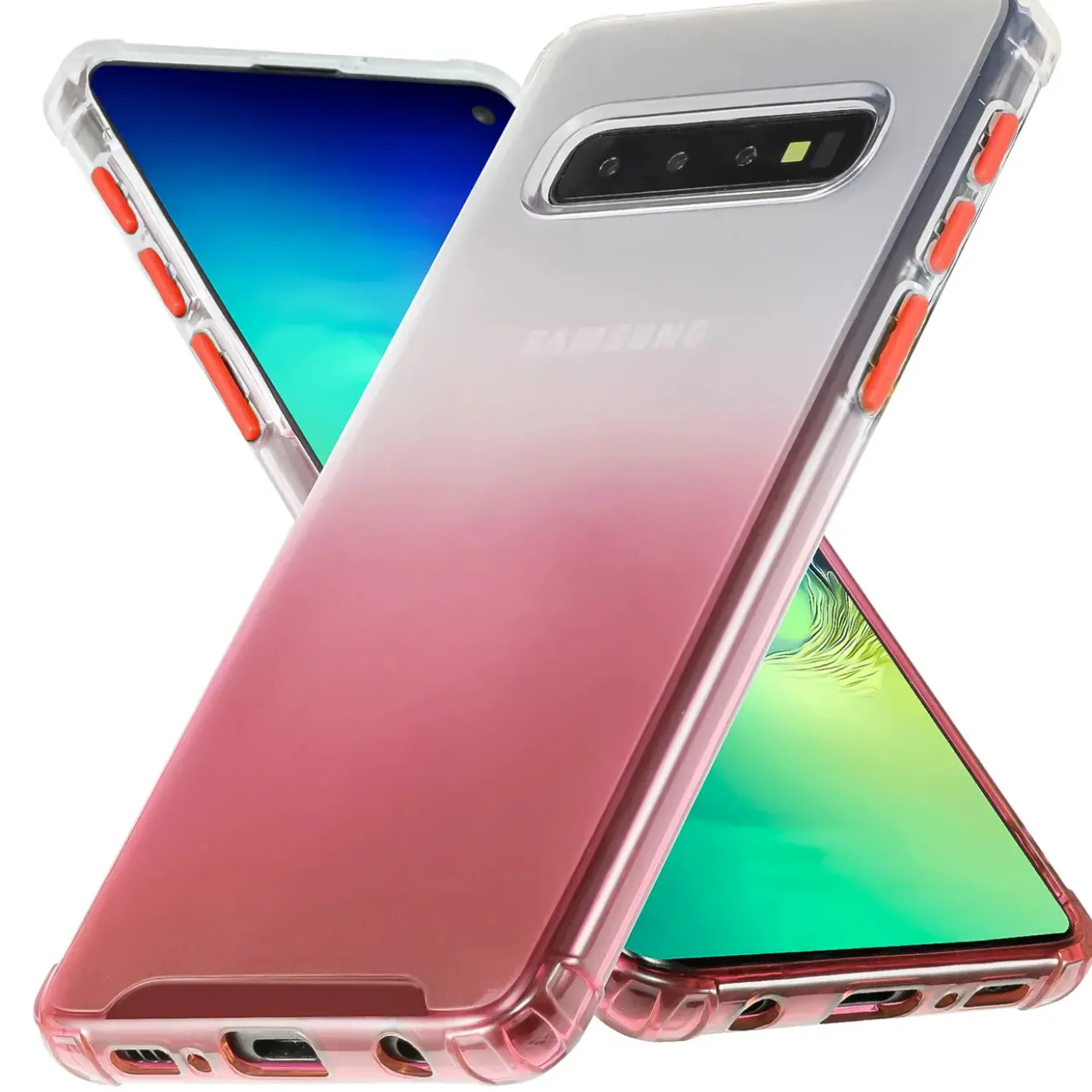 Samsung Galaxy S10 - Farbverlauf Hülle ultra dünn