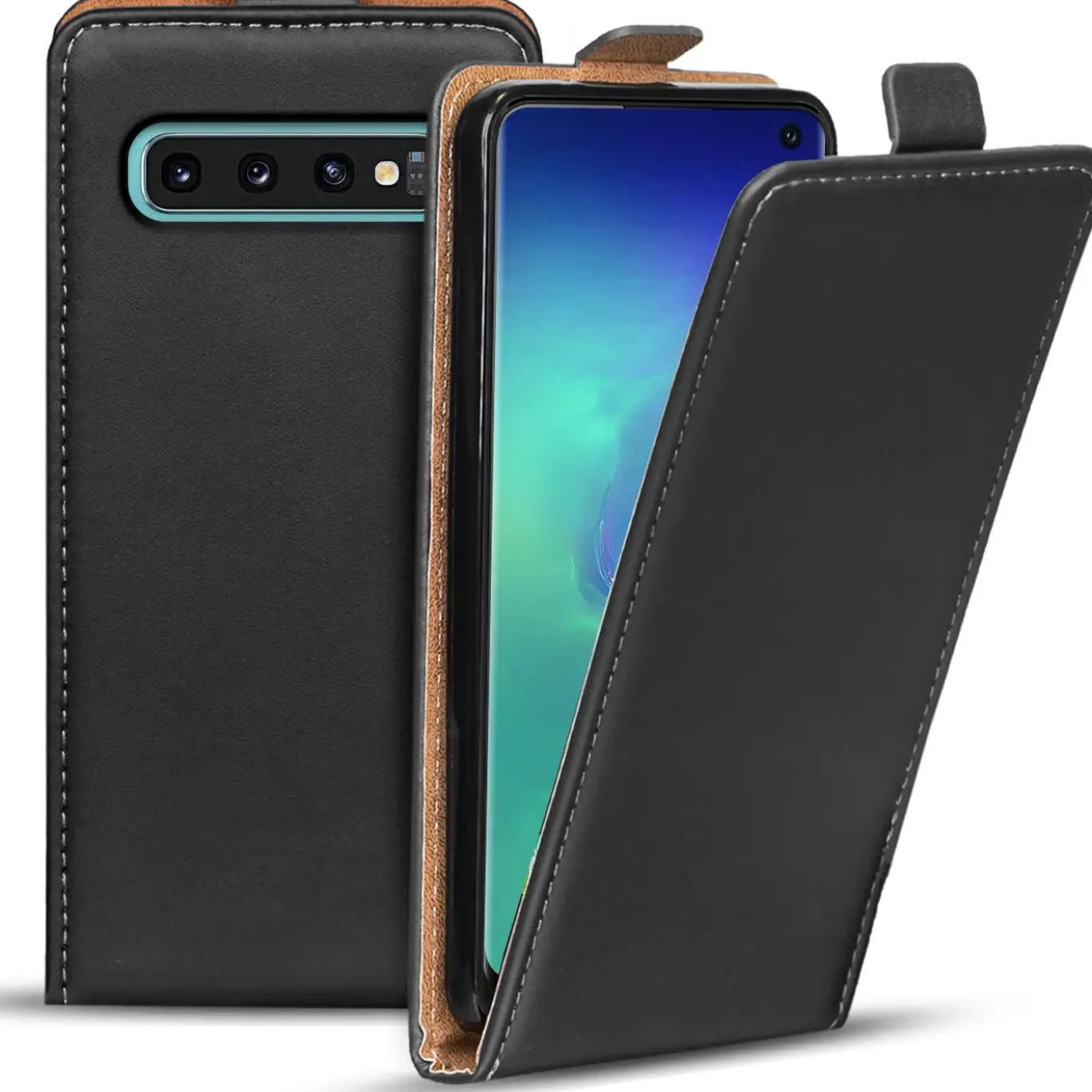 Samsung Galaxy S10 - Flip Hülle, horizontal klappbar