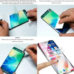 Samsung Galaxy S21 - Fullscreen TPU Displayschutzfolie