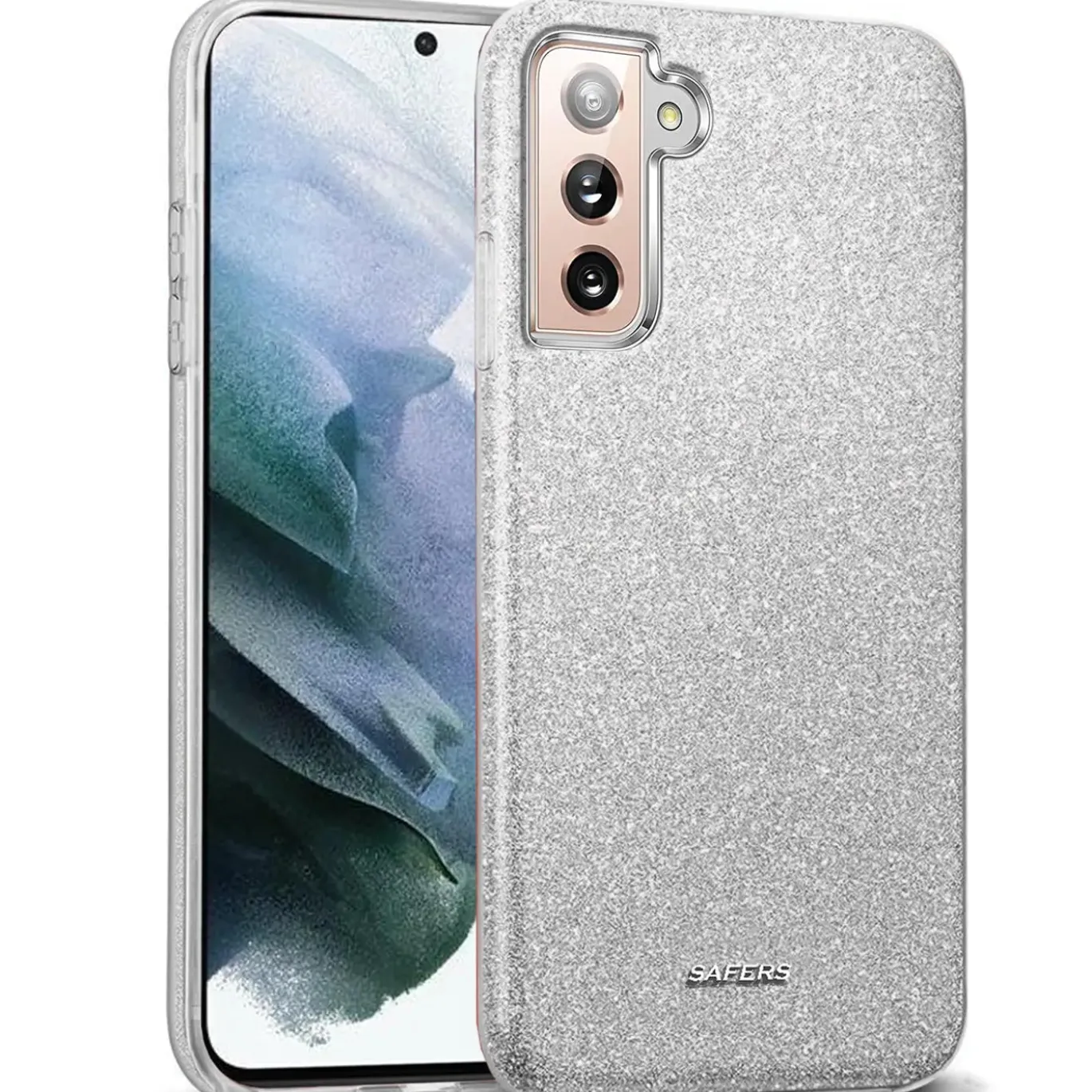Samsung Galaxy S21 - Glitzer TPU Hülle
