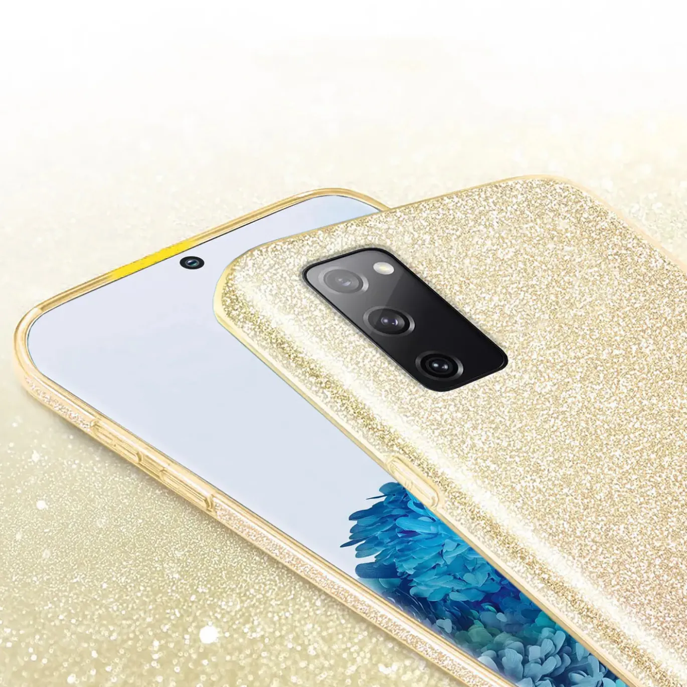 Samsung Galaxy S20 - Glitzer TPU Hülle